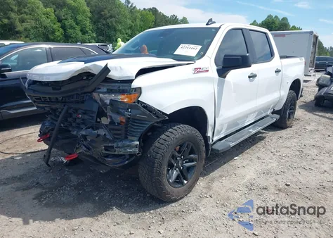2025 Chevrolet Silverado 1500 4Wd Short Bed Custom Trail Boss from USA, damaged, VIN 3GCUKCED6SG194217
